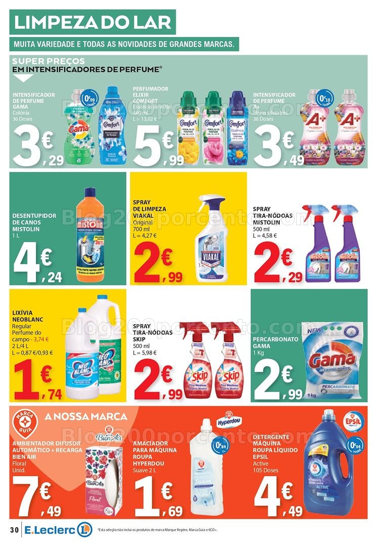 Antevisão Folheto E-LECLERC Promoções de 5 a 11 março